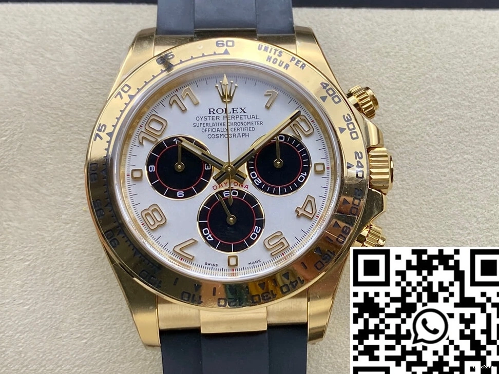 Clean 116528 Gold Yellow Cosmograph Rolex Daytona Factory 0415